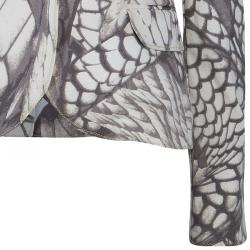 Pre Owned Just Cavalli Off-White Printed Blazer S