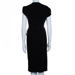 مملوكة مسبقًا فستان جست كافالي أسود ملتف M