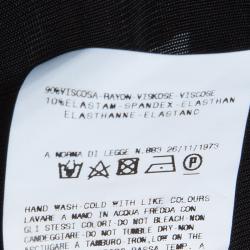 مملوكة مسبقًا فستان جست كافالي أسود ملتف M