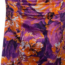 Pre Owned Just Cavalli Floral Maxi Skirt S