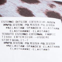 مملوكة مسبقًا Just Cavalli Animal Print Maxi Skirt XL