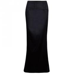 Pre Owned Just Cavalli Black Maxi Skirt L