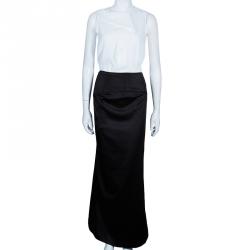Pre Owned Just Cavalli Black Maxi Skirt L