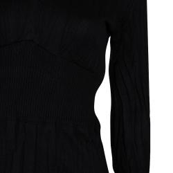Pre Owned Just Cavalli Black Long Sleeve Sweater M