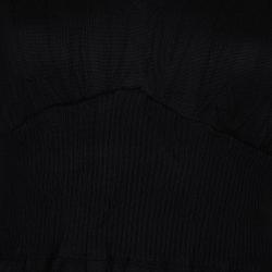 Pre Owned Just Cavalli Black Long Sleeve Sweater M