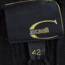 Pre Owned Just Cavalli Black Long Sleeve Sweater M
