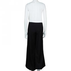 Pre Owned Just Cavalli Black Drawstring Trousers L