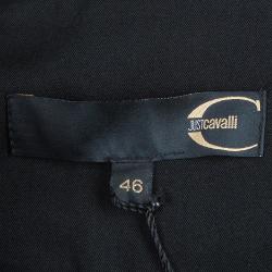 Pre Owned Just Cavalli Black Drawstring Trousers L