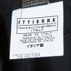 Pre Owned Just Cavalli Black Drawstring Trousers L