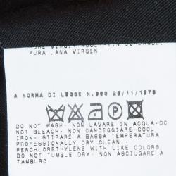 Pre Owned Just Cavalli Black Drawstring Trousers L