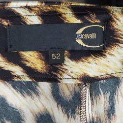 Just Cavalli Leopard Print Skirt XL