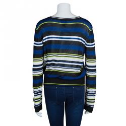 Pre Owned Just Cavalli Tiger Print Sweatshirt L