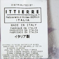 Pre Owned Just Cavalli Multicolor Floral Printed Cotton Paneled Blazer M