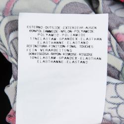 Pre Owned Just Cavalli Multicolor Printed Jersey T-Shirt XS