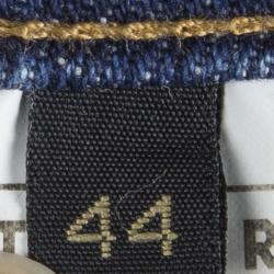 Pre Owned Just Cavalli Indigo Washed Denim Skirt M