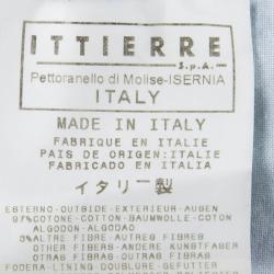 Pre Owned Just Cavalli Indigo Washed Denim Skirt M