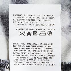 Pre Owned Just Cavalli Black Silk Leopard Print Button Down Long Sleeve Shirt M