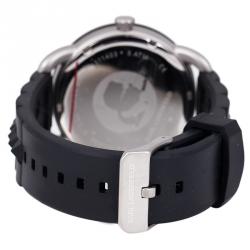Pre Owned Karl Lagerfeld Black Stainless Steel KL2213 Unisex Wristwatch 40MM
