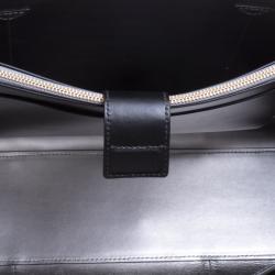 Pre Owned Kate Spade Black Leather Large Arbour Hill Elodie Shopping Tote