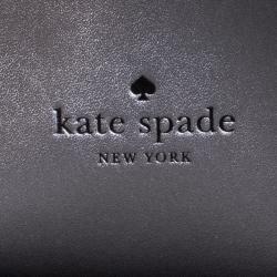 Pre Owned Kate Spade Black Leather Large Arbour Hill Elodie Shopping Tote