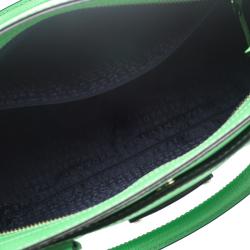 Pre Owned Kate Spade Light Green Leather Wellesley Satchel