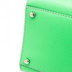 Pre Owned Kate Spade Light Green Leather Wellesley Satchel