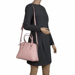 Kate Spade Cedar Street Maise Shoulder Bag in Soft Pink & Black Leather
