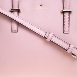 Pre Owned Kate Spade Pink Leather Cedar Street Maise Satchel