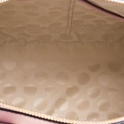 Pre Owned Kate Spade Pink Leather Cedar Street Maise Satchel