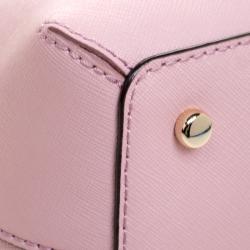 Pre Owned Kate Spade Pink Leather Cedar Street Maise Satchel