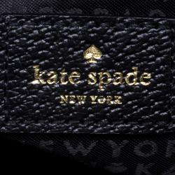Pre Owned Kate Spade Black Leather Wellesley Hanna Crossbody Bag