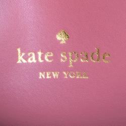 Pre Owned Kate Spade Purple Leather Annelle Arbour Hill Tote