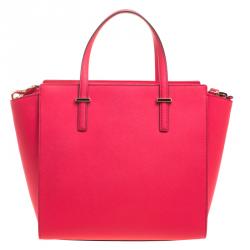 Pre Owned Kate Spade Red Leather Cedar Street Hayden Tote