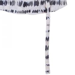 Pre Owned Kenzo Monochrome Dotted Top M