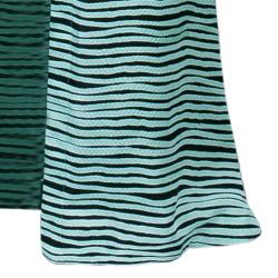Pre Owned Kenzo Brush Striped Silk Maxi Dress M