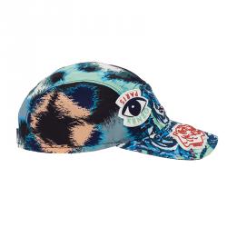 Pre Owned Kenzo Multicolor Nylon Baseball Cap