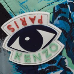 Pre Owned Kenzo Multicolor Nylon Baseball Cap