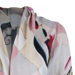 مملوكة مسبقًا Kenzo Watercolor Silk Top L