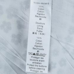 Pre Owned Kenzo Printed Wrap Midi Dress S