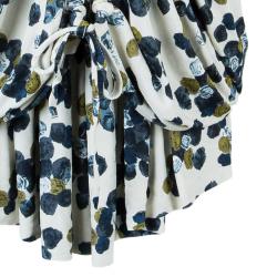 Pre Owned Kenzo Dot Printed Top L