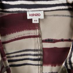 Pre Owned Kenzo Multicolor Striped Top M
