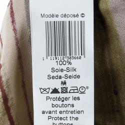 Pre Owned Kenzo Multicolor Striped Top M