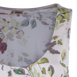 Pre Owned Kenzo Floral Print Tank Top L