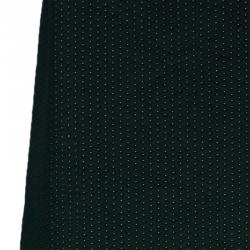 Pre Owned Kenzo Black Polka Dot Midi Skirt L