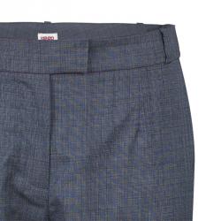 Pre Owned Kenzo Grey Tailored Trousers M