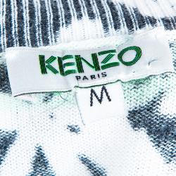Pre Owned Kenzo Multicolor Printed Top M