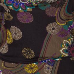 KENZO Multicolor Graphic Print Knee Length Dress XL