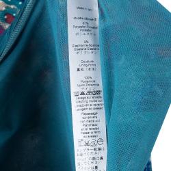 مملوكة مسبقًا تنورة كنزو نقوش أزهار خضراء ماكسي L