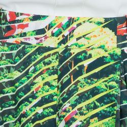 Pre Owned Kenzo Multicolor Printed Shorts L