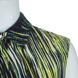 Kenzo Animal Print Silk Jumpsuit M
